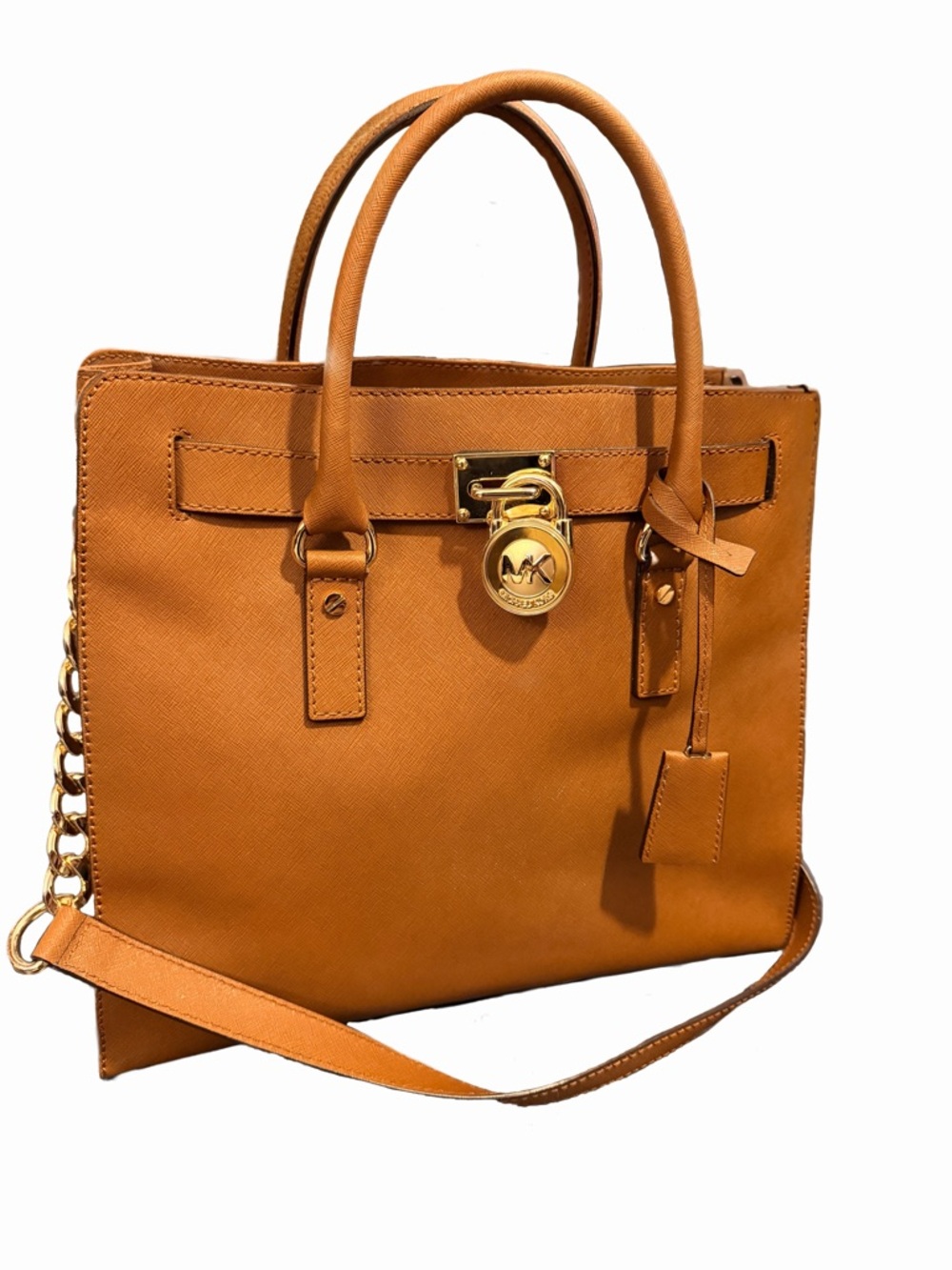 Michael Kors Hamilton Large Saffiano Leather Satchel